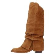 Laarzen Bruin N21 , Brown , Dames