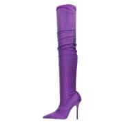 Laarzen Paars Gedebe , Purple , Dames