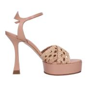 Sandalen Roze Casadei , Pink , Dames