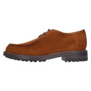 Platte schoenen Bruin Antica Cuoieria , Brown , Heren