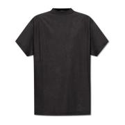 T-shirt met vintage effect Balenciaga , Black , Heren