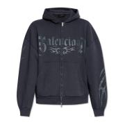 Hoodie Balenciaga , Gray , Dames