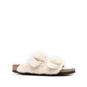 Witte sandalen voor dames zomerstijl Birkenstock , White , Dames