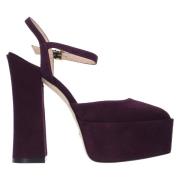 Met hak paars Stuart Weitzman , Purple , Dames