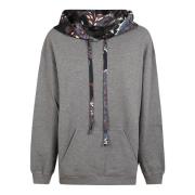 Multicolor Stijlvolle Katoenen Hoodie Aw24 Etro , Gray , Dames