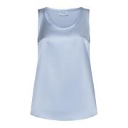 Elegante Top voor Vrouwen Brunello Cucinelli , Blue , Dames