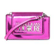 Schoudertas met logo Versace Jeans Couture , Pink , Dames