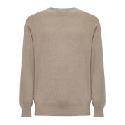 Beige Truien voor Mannen en Vrouwen Brunello Cucinelli , Beige , Heren