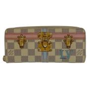 Pre-owned Canvas wallets Louis Vuitton Vintage , Multicolor , Dames