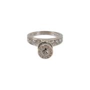 Pre-owned Metal rings Bvlgari Vintage , Gray , Dames