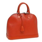 Pre-owned Leather louis-vuitton-bags Louis Vuitton Vintage , Red , Dam...