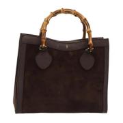 Pre-owned Leather gucci-bags Gucci Vintage , Brown , Dames