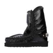 Winter Boots Mou , Black , Dames