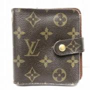 Pre-owned Canvas wallets Louis Vuitton Vintage , Brown , Dames