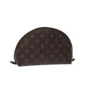 Pre-owned Canvas louis-vuitton-bags Louis Vuitton Vintage , Brown , Da...