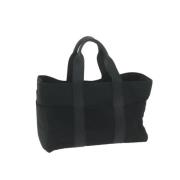 Pre-owned Nylon handbags Hermès Vintage , Black , Dames