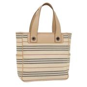 Pre-owned Canvas handbags Burberry Vintage , Beige , Dames