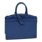 Pre-owned Leather louis-vuitton-bags Louis Vuitton Vintage , Blue , Da...