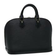 Pre-owned Leather louis-vuitton-bags Louis Vuitton Vintage , Black , D...