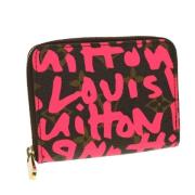 Pre-owned Canvas wallets Louis Vuitton Vintage , Multicolor , Dames