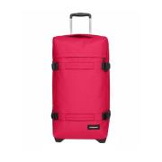 Reis in stijl met deze Transit'r M trolley in Strawberry Pink Eastpak ...