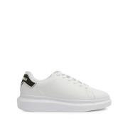 Witte Sneakers voor Stijlvolle Mannen Just Cavalli , White , Heren