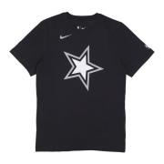 Orlando Magic Basketbalteam Logo Tee Nike , Black , Heren