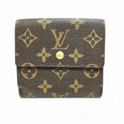 Pre-owned Canvas wallets Louis Vuitton Vintage , Brown , Dames