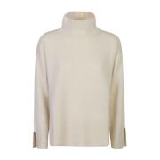 Beige Coltrui Gebreide Sweatshirt Aw24 Le Tricot Perugia , Beige , Dam...