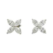 Pre-owned Metal earrings Tiffany & Co. Pre-owned , Gray , Dames