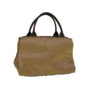 Pre-owned Nylon handbags Burberry Vintage , Beige , Dames