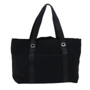 Pre-owned Canvas totes Bvlgari Vintage , Black , Dames