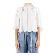 Witte Blouse Top Enoha Isabel Marant Étoile , White , Dames