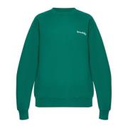 Sweatshirt uit de Health Is Wealth collectie Sporty & Rich , Green , U...