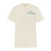 T-shirt uit de Wall Street collectie Sporty & Rich , Beige , Unisex