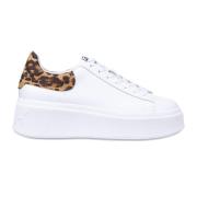 Witte Impuls Leren Sneakers ASH , White , Dames