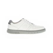 Witte leren sneakers Gabor , White , Dames