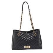 Pre-owned Leather shoulder-bags Carolina Herrera Pre-owned , Black , D...