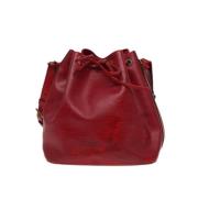 Pre-owned Leather louis-vuitton-bags Louis Vuitton Vintage , Red , Dam...