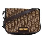 Pre-owned Canvas dior-bags Dior Vintage , Brown , Dames