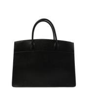 Pre-owned Canvas totes Hermès Vintage , Black , Dames