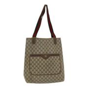 Pre-owned Leather gucci-bags Gucci Vintage , Beige , Dames