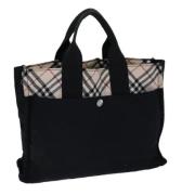 Pre-owned Nylon handbags Burberry Vintage , Black , Dames