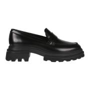 Stijlvolle Loafers voor Mannen Hogan , Black , Dames