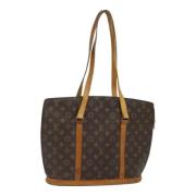 Pre-owned Canvas totes Louis Vuitton Vintage , Brown , Dames