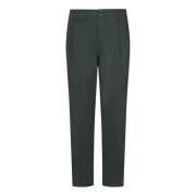 Groene Chino Broek Aw24 Incotex , Green , Heren