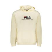 Stijlvolle Katoenen Pullover Hoodie Fila , Beige , Heren