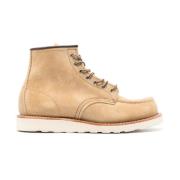 Klassieke Moc Veterlaarzen Red Wing Shoes , Beige , Heren