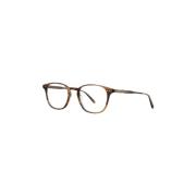 Stijlvolle Blonde Tortoise Brilmontuur Garrett Leight , Brown , Unisex