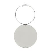 Holistic Circle Ketting Courrèges , Gray , Dames